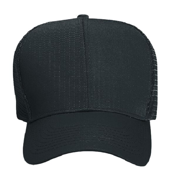 OTTO CAP® 6 Panel Mid Profile Mesh Back Trucker Hat Thumbnail