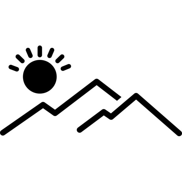 53 Sun and mountain Thumbnail