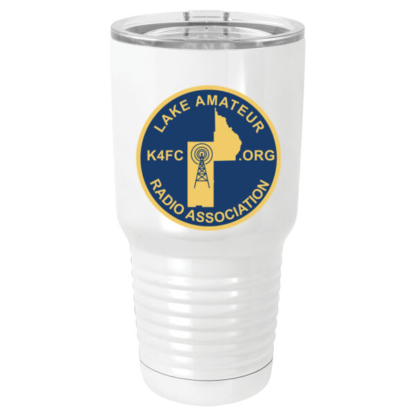 LARA - 30 oz. White Vacuum Insulated Tumbler w/Lid Thumbnail