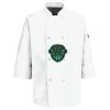 Button Chef Coat with Thermometer Pocket Thumbnail