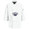 Button Chef Coat with Thermometer Pocket Thumbnail