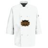 Button Chef Coat with Thermometer Pocket Thumbnail