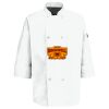 Button Chef Coat with Thermometer Pocket Thumbnail