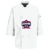 Button Chef Coat with Thermometer Pocket Thumbnail