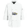 Button Chef Coat with Thermometer Pocket Thumbnail