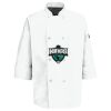 Button Chef Coat with Thermometer Pocket Thumbnail