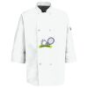 Button Chef Coat with Thermometer Pocket Thumbnail