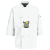 Button Chef Coat with Thermometer Pocket Thumbnail