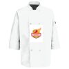 Button Chef Coat with Thermometer Pocket Thumbnail