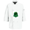 Button Chef Coat with Thermometer Pocket Thumbnail