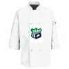 Button Chef Coat with Thermometer Pocket Thumbnail