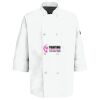 Button Chef Coat with Thermometer Pocket Thumbnail