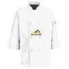 Button Chef Coat with Thermometer Pocket Thumbnail