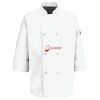 Button Chef Coat with Thermometer Pocket Thumbnail
