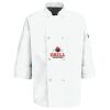Button Chef Coat with Thermometer Pocket Thumbnail