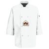 Button Chef Coat with Thermometer Pocket Thumbnail