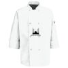 Button Chef Coat with Thermometer Pocket Thumbnail