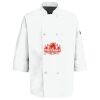 Button Chef Coat with Thermometer Pocket Thumbnail