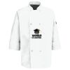 Button Chef Coat with Thermometer Pocket Thumbnail