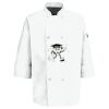 Button Chef Coat with Thermometer Pocket Thumbnail