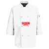 Button Chef Coat with Thermometer Pocket Thumbnail