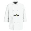 Button Chef Coat with Thermometer Pocket Thumbnail