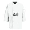 Button Chef Coat with Thermometer Pocket Thumbnail