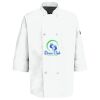 Button Chef Coat with Thermometer Pocket Thumbnail