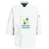 Button Chef Coat with Thermometer Pocket Thumbnail