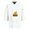 Button Chef Coat with Thermometer Pocket Thumbnail