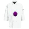 Button Chef Coat with Thermometer Pocket Thumbnail