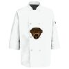 Button Chef Coat with Thermometer Pocket Thumbnail