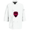 Button Chef Coat with Thermometer Pocket Thumbnail