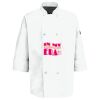 Button Chef Coat with Thermometer Pocket Thumbnail