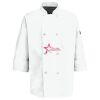 Button Chef Coat with Thermometer Pocket Thumbnail