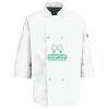 Button Chef Coat with Thermometer Pocket Thumbnail