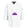Button Chef Coat with Thermometer Pocket Thumbnail