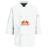Button Chef Coat with Thermometer Pocket Thumbnail