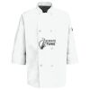 Button Chef Coat with Thermometer Pocket Thumbnail