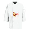 Button Chef Coat with Thermometer Pocket Thumbnail