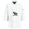 Button Chef Coat with Thermometer Pocket Thumbnail