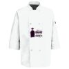 Button Chef Coat with Thermometer Pocket Thumbnail
