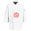 Button Chef Coat with Thermometer Pocket Thumbnail