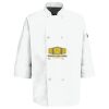 Button Chef Coat with Thermometer Pocket Thumbnail