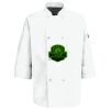 Button Chef Coat with Thermometer Pocket Thumbnail