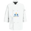 Button Chef Coat with Thermometer Pocket Thumbnail