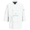 Button Chef Coat with Thermometer Pocket Thumbnail