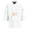 Button Chef Coat with Thermometer Pocket Thumbnail