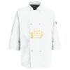 Button Chef Coat with Thermometer Pocket Thumbnail