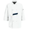 Button Chef Coat with Thermometer Pocket Thumbnail
